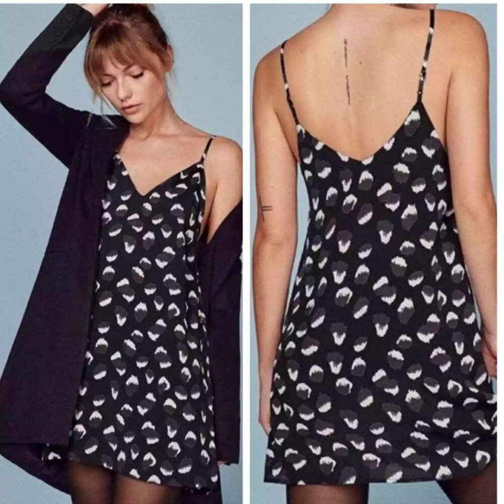 Reformation Eli 90's Slip Dress in Wild Child (Like New, XS)